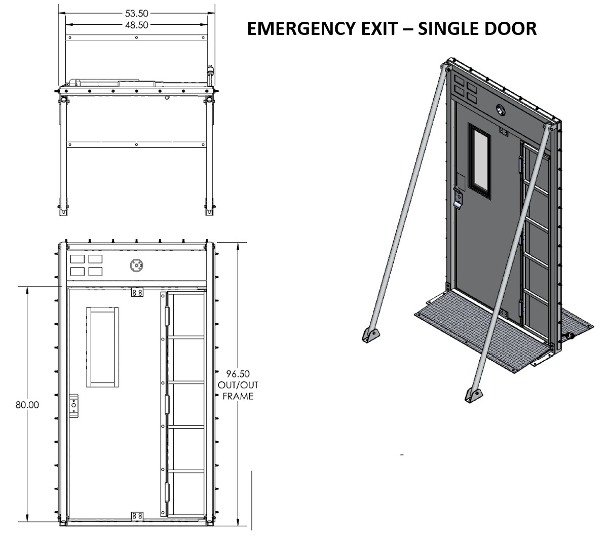 air dome emergency exit door design