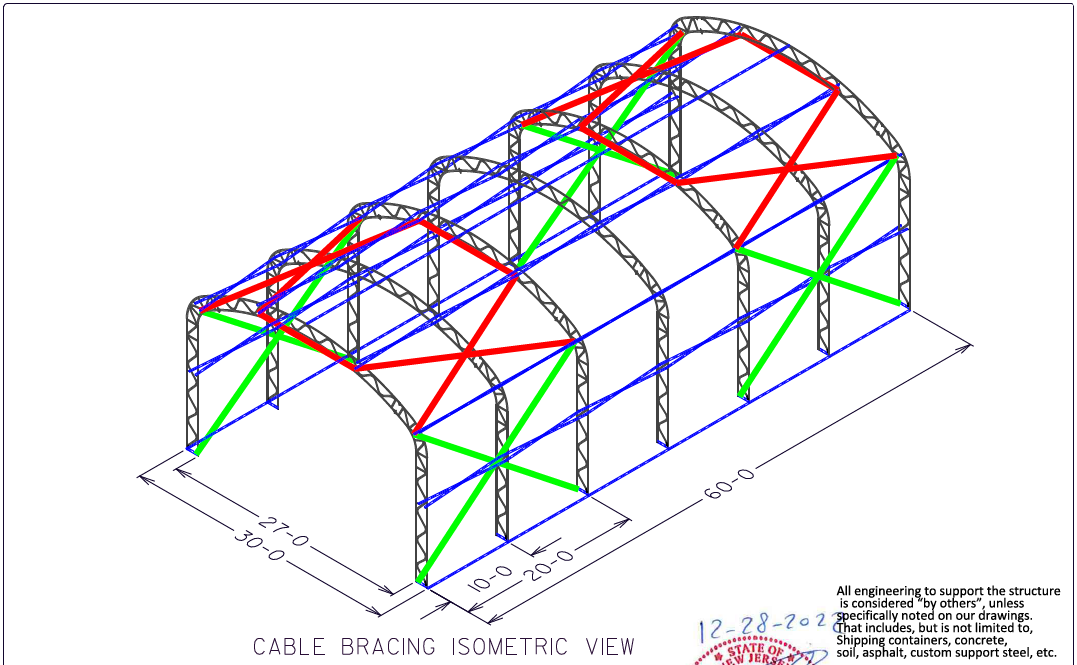 Tension Frame Drawing