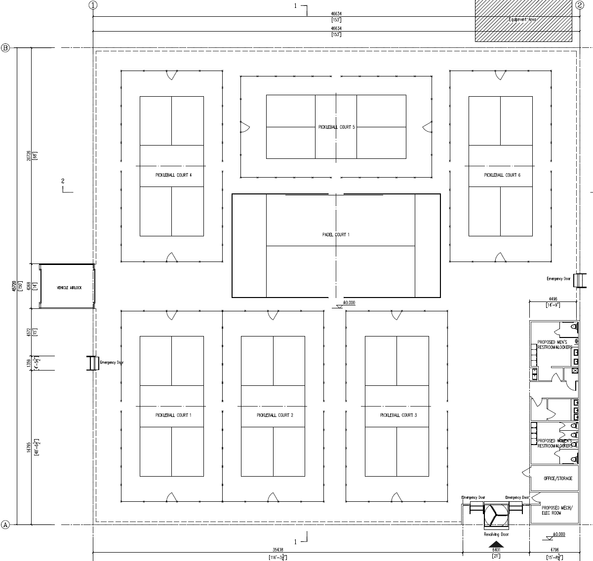 pickleball facility